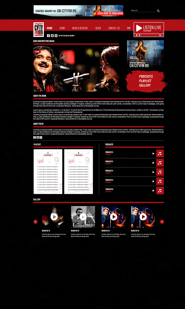 City FM 89 website